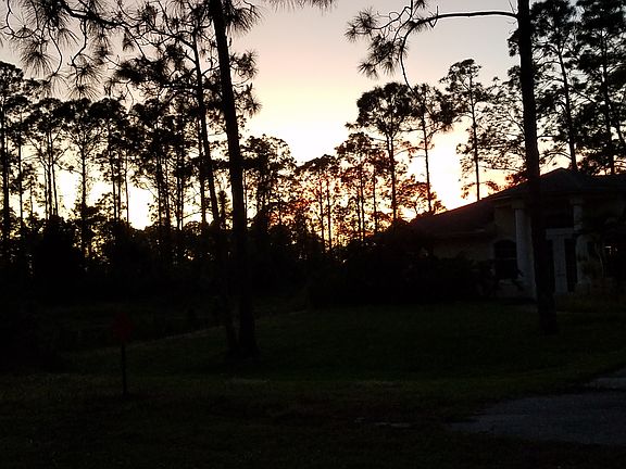 One of many beautiful sunsets