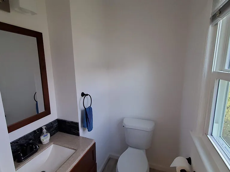 Primary bathroom (Half bath)