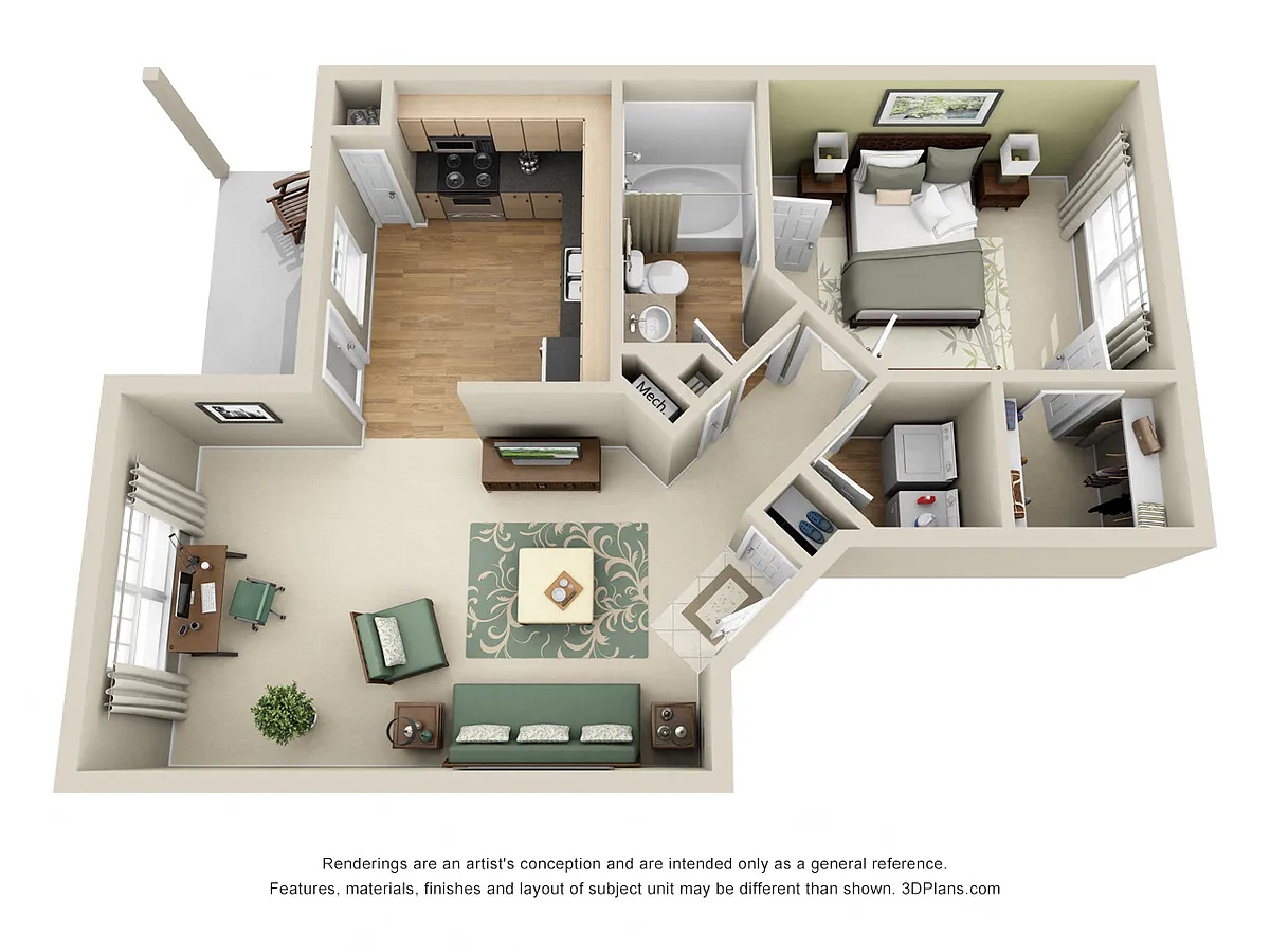 Floor plan Asheville