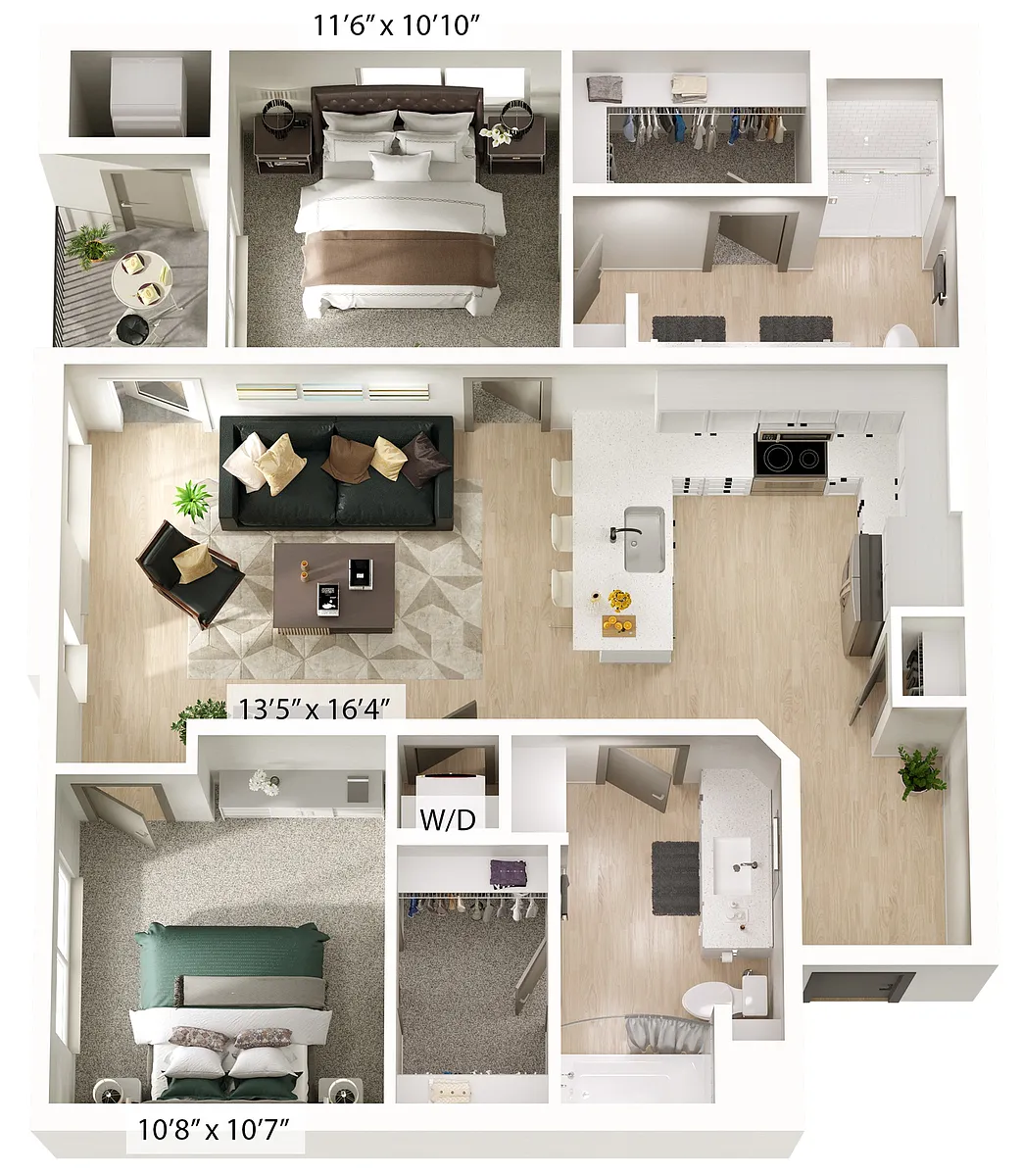 Floor plan B3