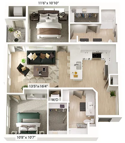 Floor plan B3