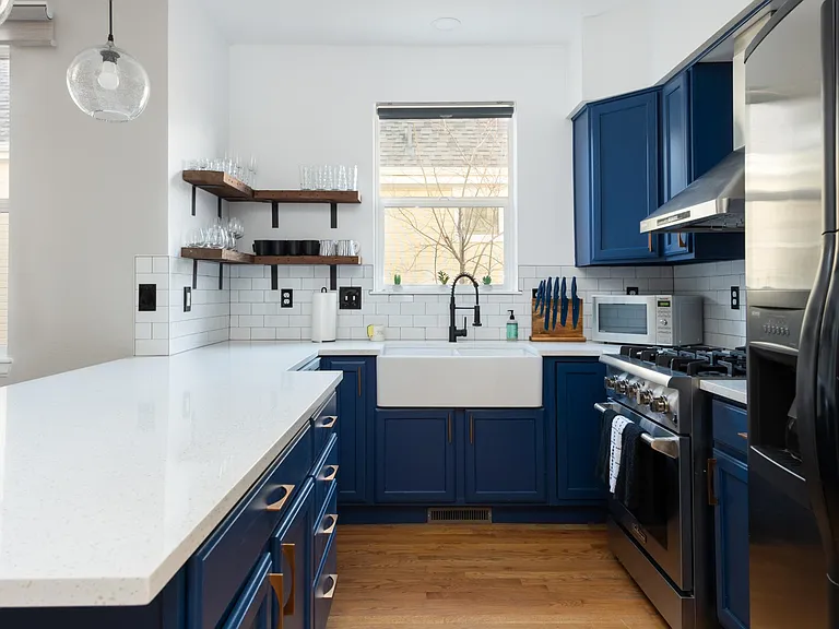 Brand new open kitchen