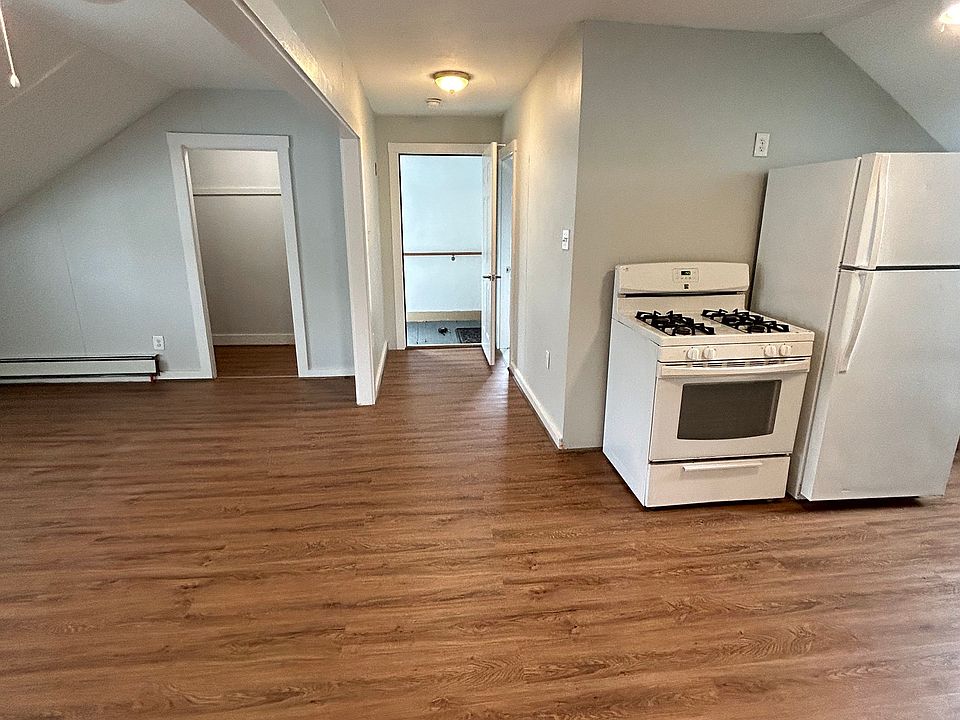 kitchen and living room