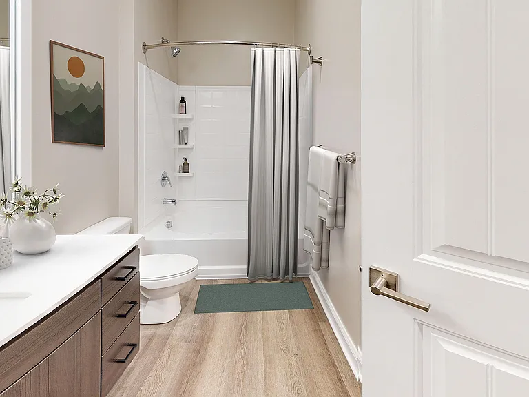 Newly Renovated Bathroom