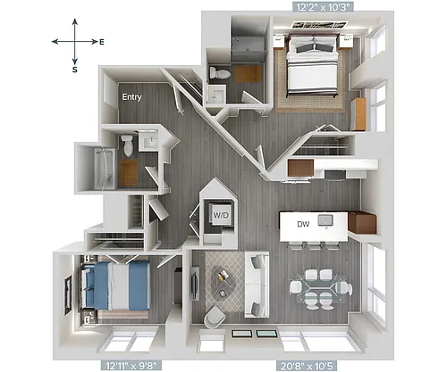 Floor plan B5-1155