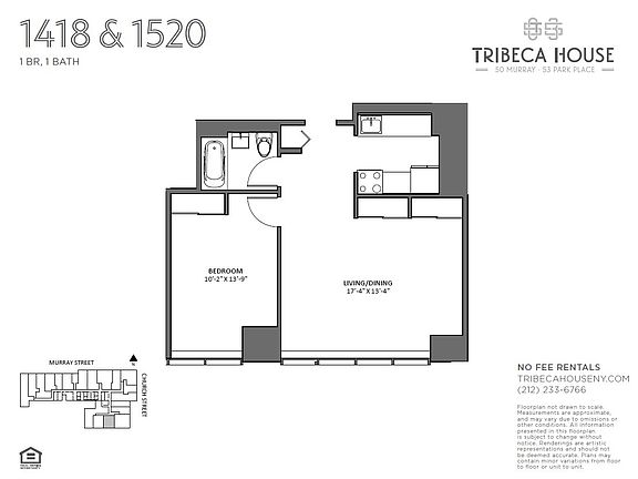 2nd image of 50 Murray St APT 1520