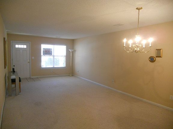 living and dining areas