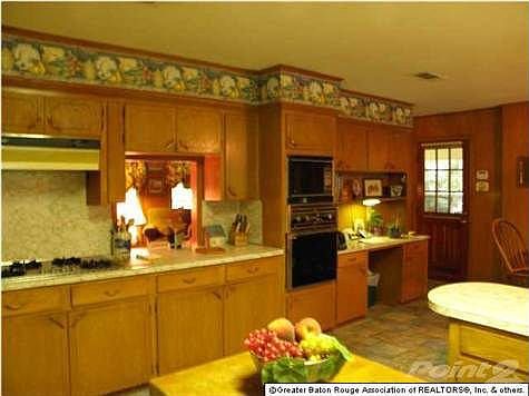 kitchen desk area