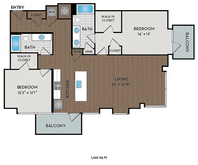 Floor plan 22F4