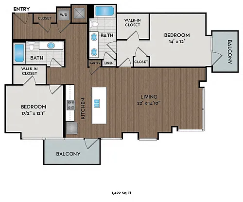 Floor plan 22F4