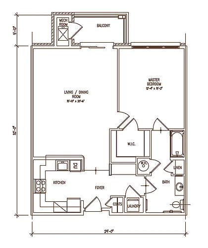 Floor plan 1D1