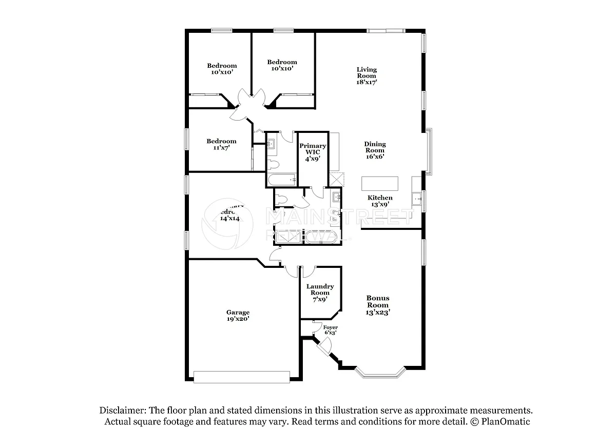Floor Plan - 8402 S 20th Pl