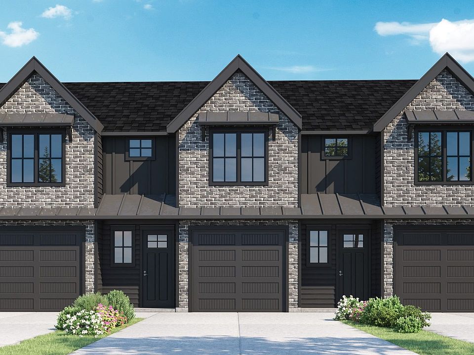 1648 Townhome Plan Elevation