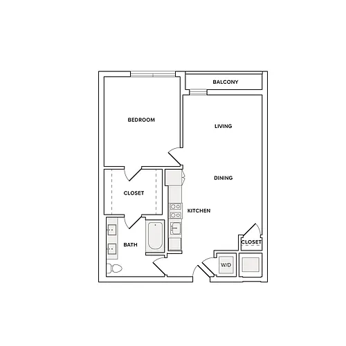 Floor plan A08