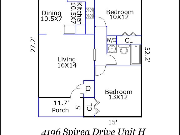2nd image of 4196 Spirea Dr APT H