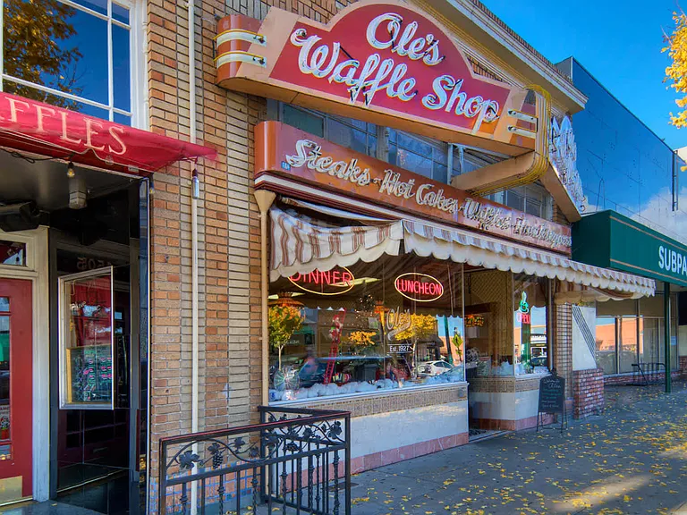 Admire Alameda's charming small-town atmosphere.