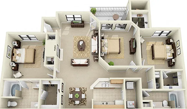 The Arbors at Breckinridge Apartment Homes — Photo 33
