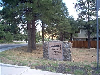Mountain Springs Sign