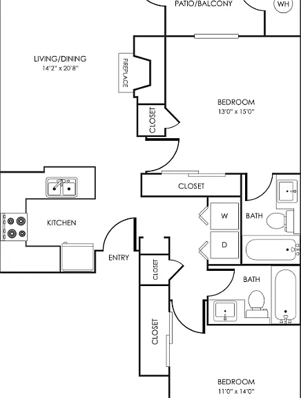 Magnolia Floor Plan 22A Floorplan Diagram