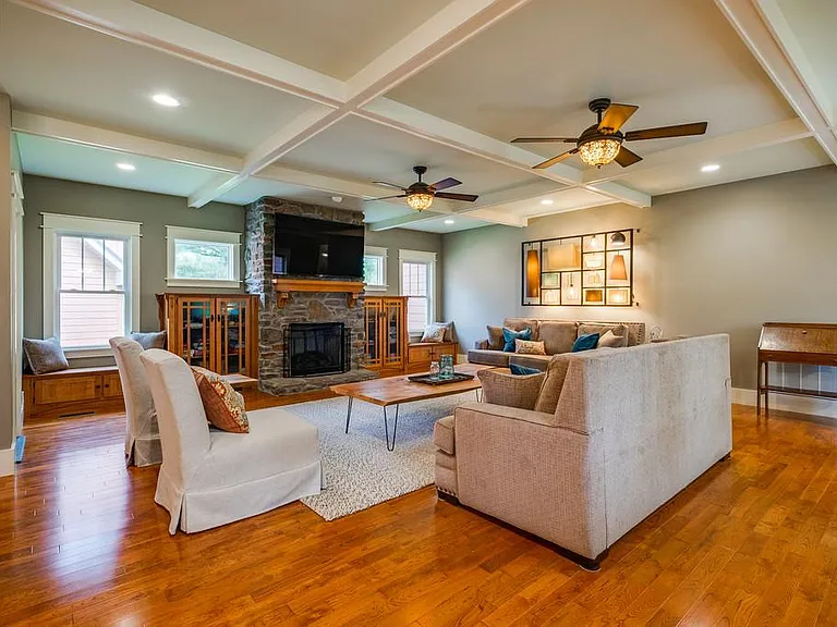 Grand living room.