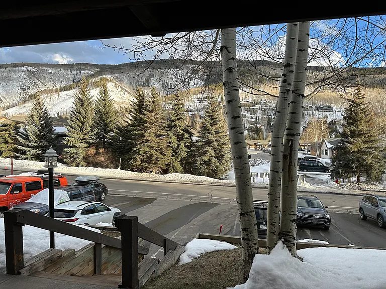 View from the front door