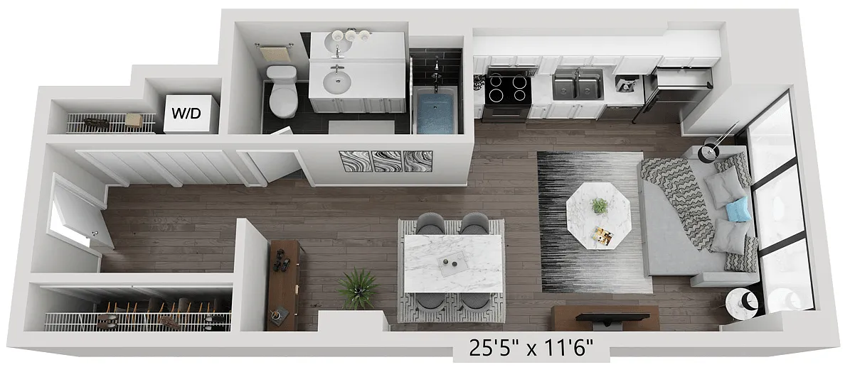 Floor plan STUDIO A