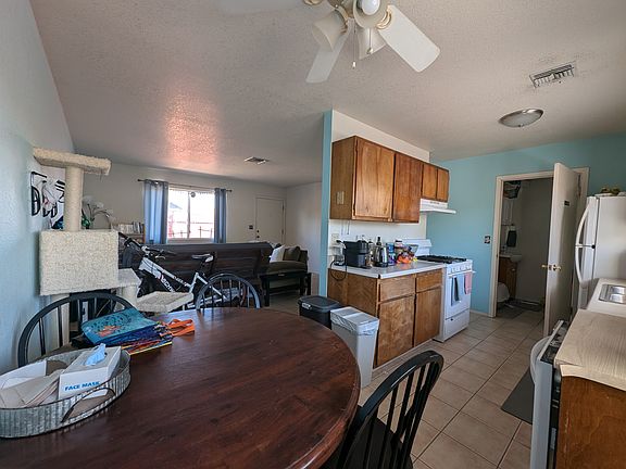 dining, kitchen, laundry, living and front door