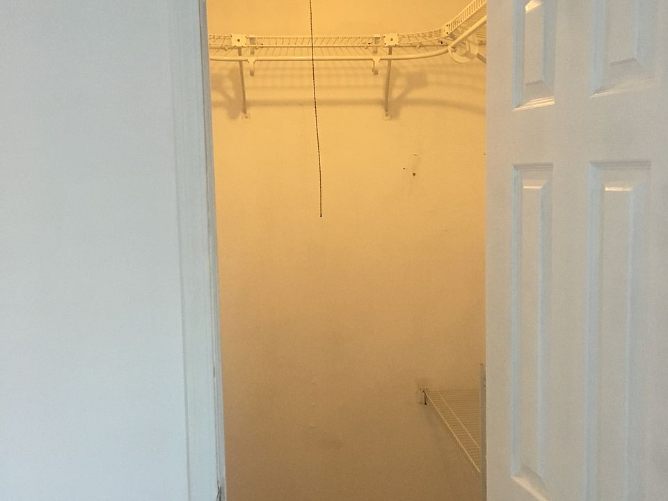 Walk-in master closet