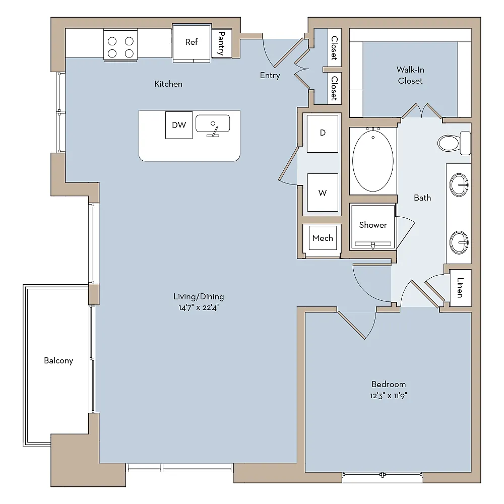 Floor plan Southern Star