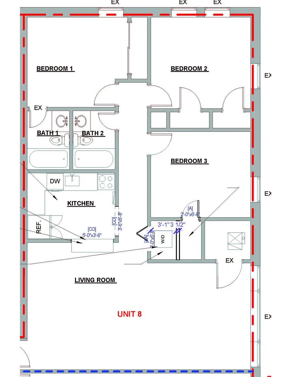 Floor plan 8 - No Longer Available