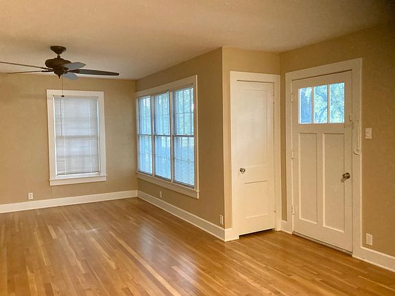 Front door and living area