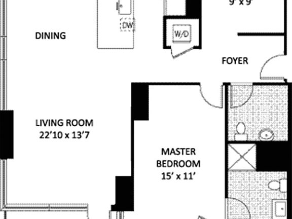 2nd image of 261 W 28th St APT 9B