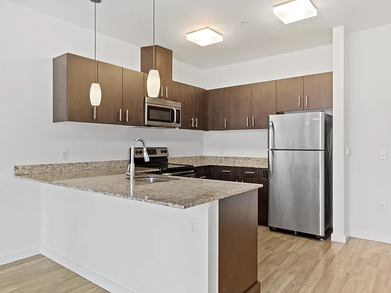 Stainless-Steel Appliances at The Parker in Portland, OR