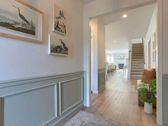 Hallway of the Greyson II Model from Garman Builders