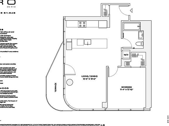 2nd image of 242 W 53rd St Ph 62G