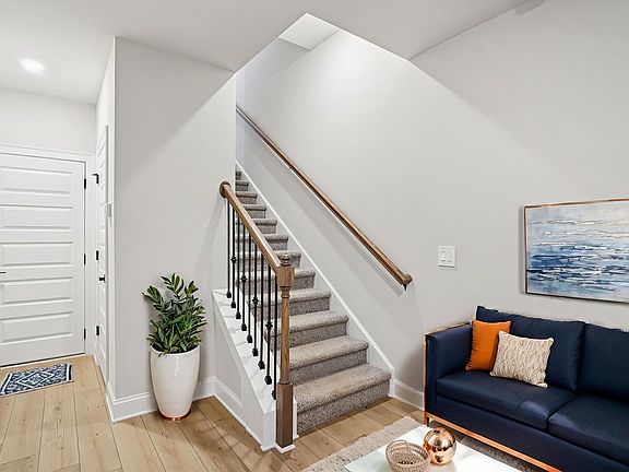 Great Room in the Lexington floorplan with the Elegant Minimalism Slate interior package.