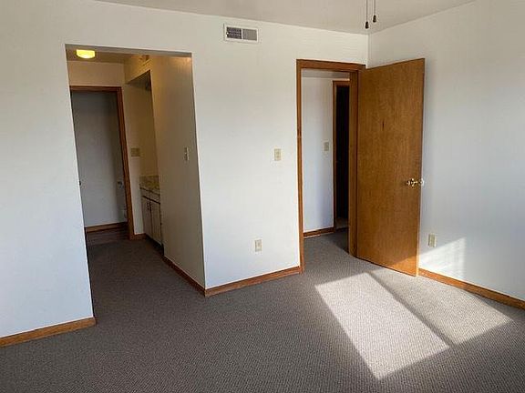 Master bedroom with connected bath room