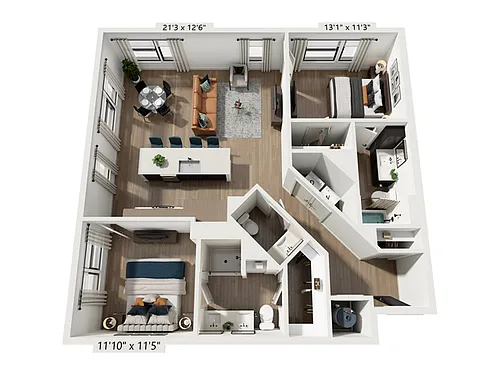 Floor plan B41