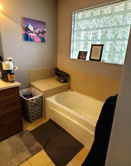 your private bathroom tub