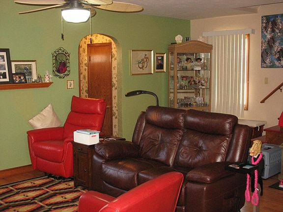 Foyer off living room!