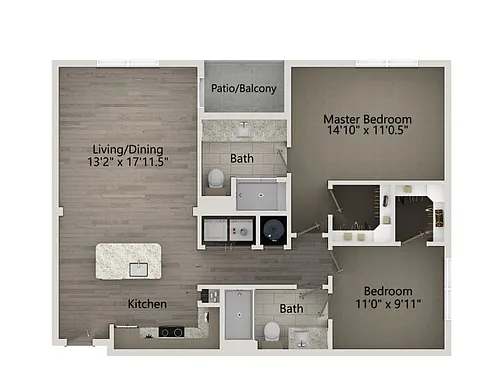 Floor plan B1