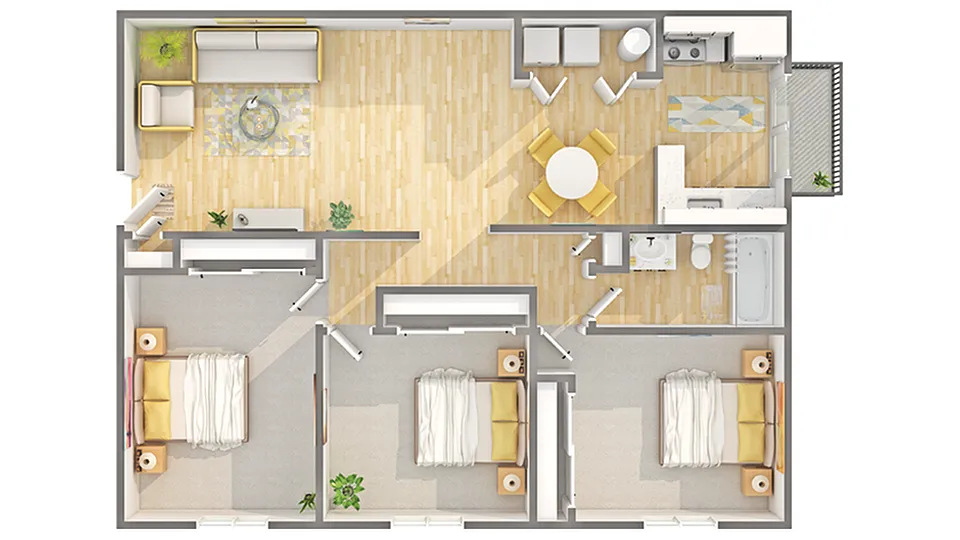 Floor plan C2
