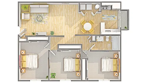 Floor plan C2
