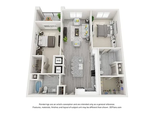 Floor plan B1 PLATINUM