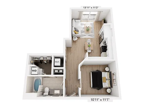Floor plan Adair