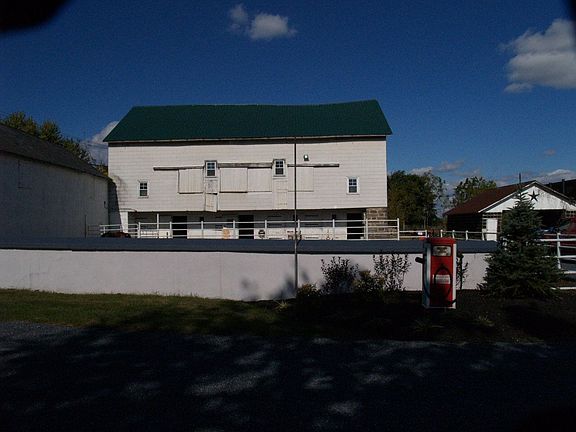 Nine stall horse barn