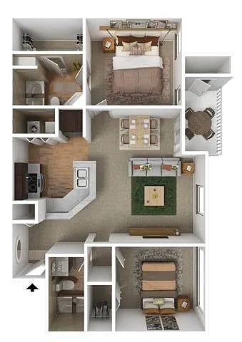 Floor plan B1
