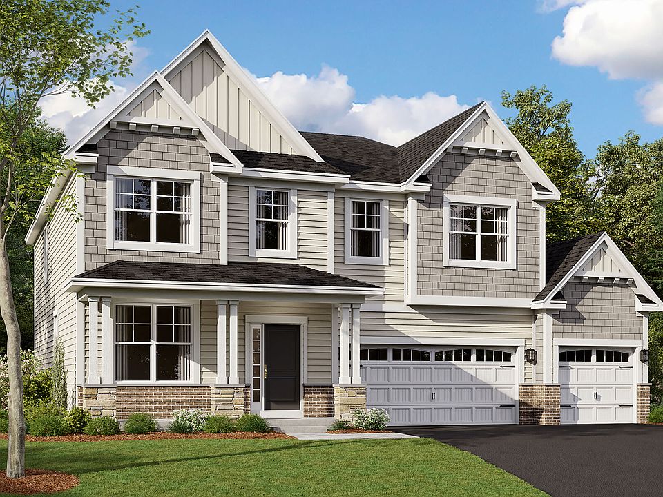 Gresham 3-Car Elevation Artisan