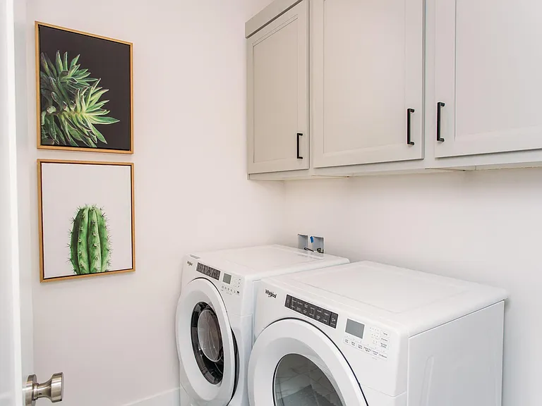 Upstairs laundry