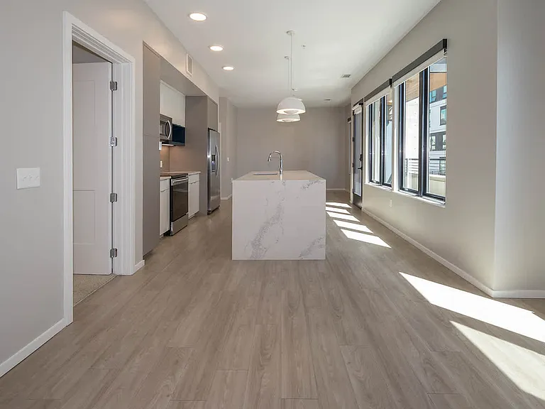 Living Room with Hard Surface Flooring